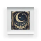 linoa.の月のシンボル アクリルブロック