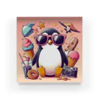 Design Harborのcool penguin アクリルブロック