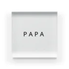 moiのPAPA アクリルブロック