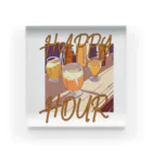 酔いどれの集いのHAPPY HOUR(ハッピーアワー) アクリルブロック