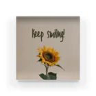 TILUのKeep smiling  Acrylic Block