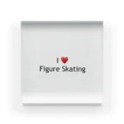 ICE  TraceのI♥️Figure Skating  Acrylic Block