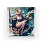 Anime_Ijindenの美と愛の女神アフロディーテ B〜Aphrodite B goddess of beauty and love〜 Acrylic Block