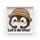 mimikkyu322のLets do this penguin アクリルブロック