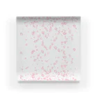 ヒマラヤン宮殿の桜吹雪 Acrylic Block