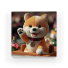 dcgnori／ワンコ画像の凱旋パレードメダリスト柴犬 Acrylic Block