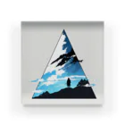 imasarakikenai2024のPyramid Acrylic Block