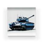 mochikun7の戦車イラスト01 Acrylic Block