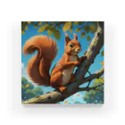 Enchanted Charm EmporiumのBreezy Squirrel ("ブリージースクイレル") Acrylic Block