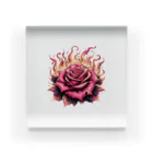 悪魔キャンディの「炎の中の薔薇」 Acrylic Block