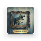 MistyStarkの飛び出す恐竜　－　dinosaur that pops out　－ Acrylic Block