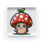 かわいいキノコくん🍄のかわいいキノコくん🍄 アクリルブロック