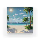 Paradise ExploreのSandy Shore Acrylic Block