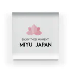 Miyu_japanのmiyu_japan アクリルブロック