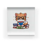 hikotakuの勉強猫 Acrylic Block