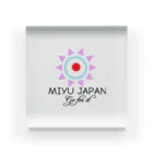 Miyu_japanのMIYU JAPAN 公式ロゴ アクリルブロック
