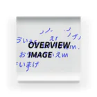 juuunnnkの"OVERVIEW IMAGE" アクリルブロック
