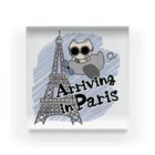 sari'sのArriving in Paris アクリルブロック