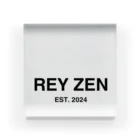 REY ZENのWHITE-BLACK 아크릴 블럭