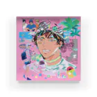 フルカワタスクのsmile🌴 Acrylic Block