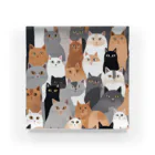猫の集会の猫の集会 Acrylic Block