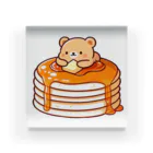 Slabo+Kariiのホットケーキとクマさん Acrylic Block