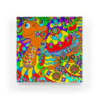 どりほぷの星を守る竜・首長竜タイプ Acrylic Block