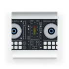 kimchinのシンプルなDJコントローラーのイラストです! Acrylic Block