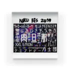 山本修平F.C　　のファイヤー山本　NIKU　FES2019 セトリ アクリルブロック