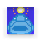 Get here ヒロケンのクエ＋あんこう（色付き）【ドット絵】 Acrylic Block