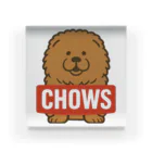 【CHOWS】チャウスのチャウチャウが大好きな人へ！インドア派のアウトドアブランドCHOWS新ロゴ Acrylic Block