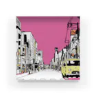 かわののっちのお店のAM｜PM夕焼け Acrylic Block