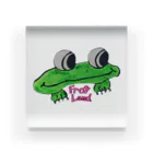 ChikoFactoryのFrogLand Acrylic Block