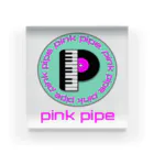 PinkPipeのPinkPipeオリジナルグッズ ピアノレコード アクリルブロック