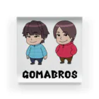 GOMA BROS TV / ゴマブロのゴマブロ似顔絵グッズ アクリルブロック