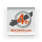 rescue4thの自然災害レスキュー　RESCUE4th アクリルブロック