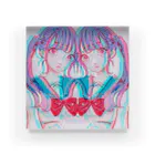 tmgの双子グリッチジョシ Acrylic Block