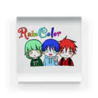 Rain ColorのRainColorグッズ第2弾 Acrylic Block