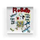 ねこぜや のROBOBO🤖 「たるたるロボ」 Acrylic Block