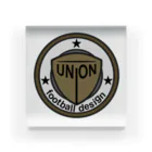 ユニオンフットボールデザインのUNION FOOTBALL DESIGN アクリルブロック