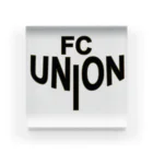 ユニオンフットボールデザインのFC UNION アクリルブロック