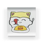 みけのしばいぬくん　オムライス Acrylic Block