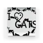 乃舞のI ♡ CATS Acrylic Block