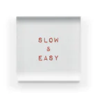 tiny sunのslow & easy アクリルブロック