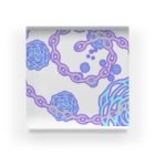 しゃらの鎖に包まれた薔薇 Acrylic Block