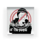 xpのStop the basic rights of the people(国民の基本的な権利を停止) Acrylic Block