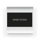 SPARK STUDIO公式ショップの迷わず、シンプルに行け Acrylic Block