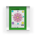 kaekoのPOP学習帳 お花 Acrylic Block