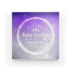 bms008のhappy new year and merry Christmas! Acrylic Block