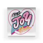 M.A.JOY.SHOPのMAJOYロゴハート Acrylic Block